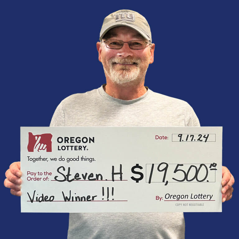 Video Lottery winner Steven H.